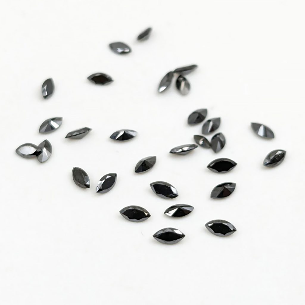 Marquise Black Diamonds