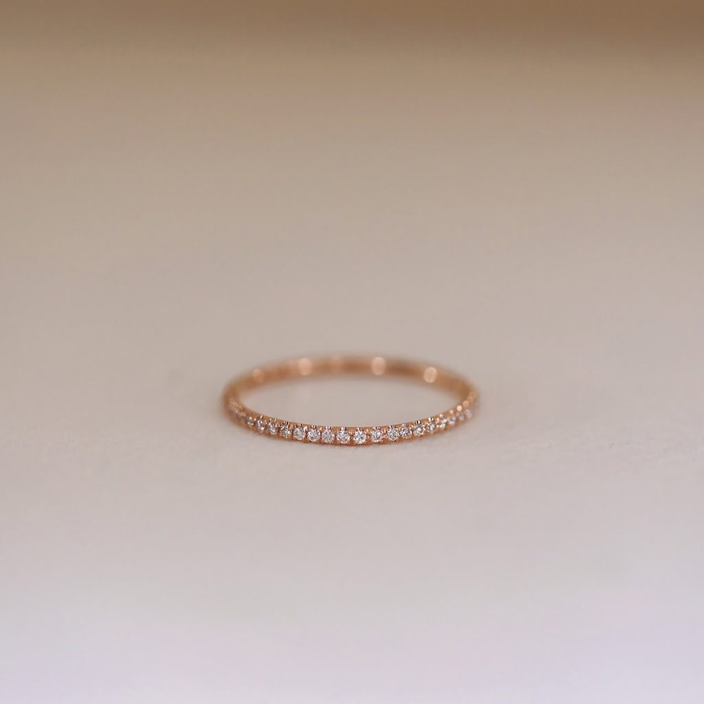 Natural Diamond Wedding Band