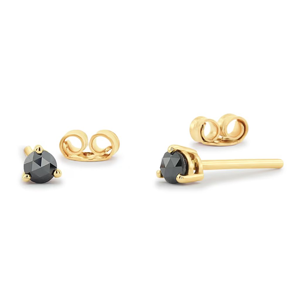 Black Diamond Earring