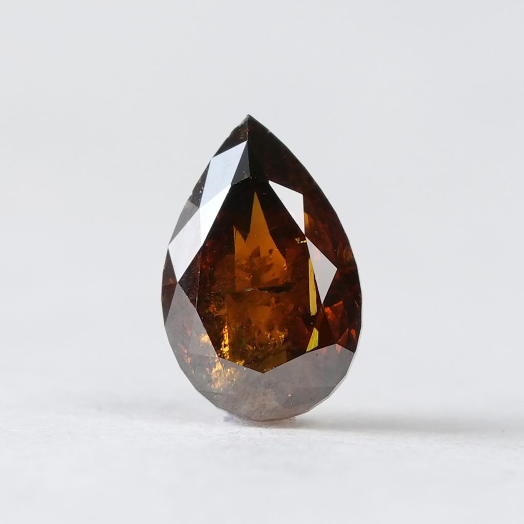 Pear shape Rustic Diamond