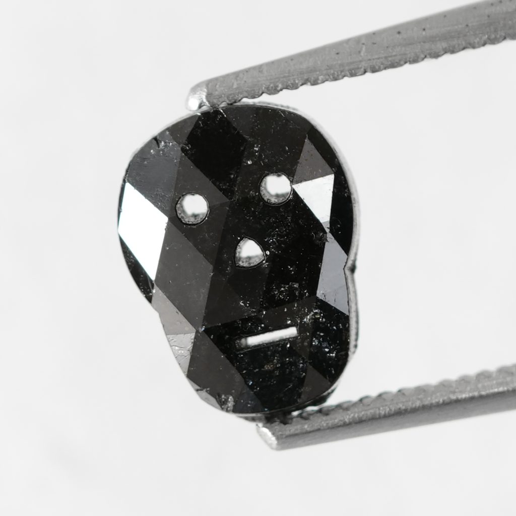 Skull Shape Black Diamond