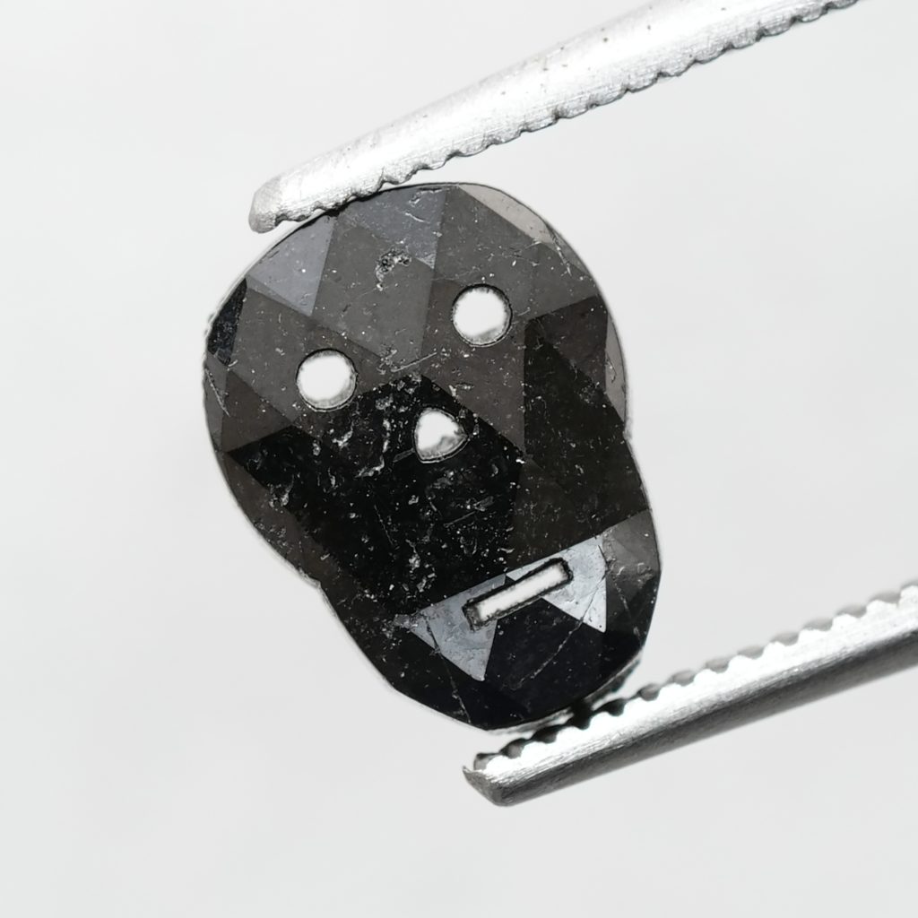 Skull Shape Black Diamond