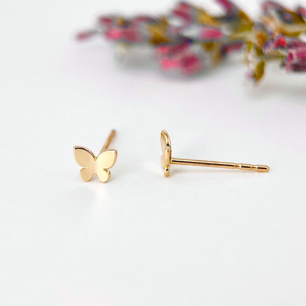 Butterfly Stud Earrings