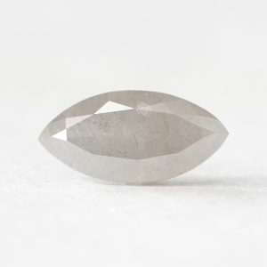 Marquise shape salt and pepper diamond