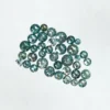 1.80 MM TO 3.30 MM Round rose cut blue color Rustic Diamonds