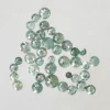 Natural blue round rose cut rustic diamonds lot, 4.25 CT total weight ranging from 2mm to 4mm for custom jewelry making